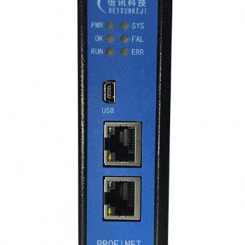 倍讯科技EtherNet转Profinet网关产品说明