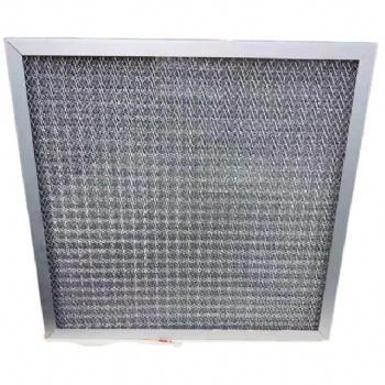 金属网初效过滤器 网板式过滤器 不锈钢油烟油雾板框式过滤网