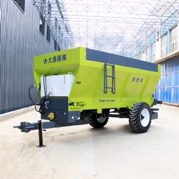 雨林9方双圆盘撒肥机 有机肥抛粪车