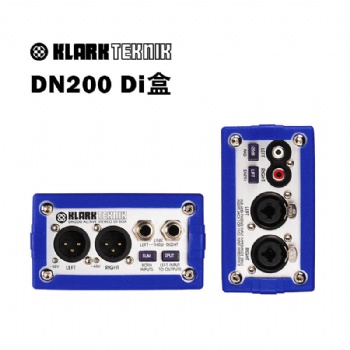 供应klark teknik DN200 Di盒 用于吉他 贝斯等乐器 适用于录音、演唱会