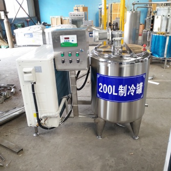 牛奶生产线加工设备 乳品制冷罐