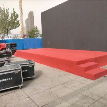 天津各种庆典会议 年会的布场搭建租赁 舞台背板搭建