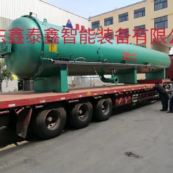鑫泰电蒸汽加热木材罐生产定做 木材高压蒸煮锅型号