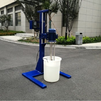 齐威2.2KW高速剪切乳化机油漆涂料化妆品乳化机混合均质搅拌机