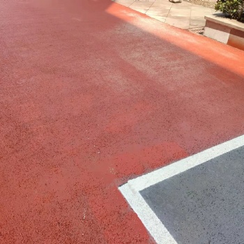 坤杰红色青色沥青路面改色