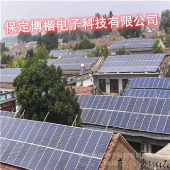 太阳能光伏发电 100KW系统工业用电离网并网光伏电站 全套带安装