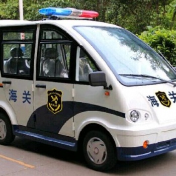 4座封闭式电动巡逻车，封闭电瓶车，贵州五环龙厂家**