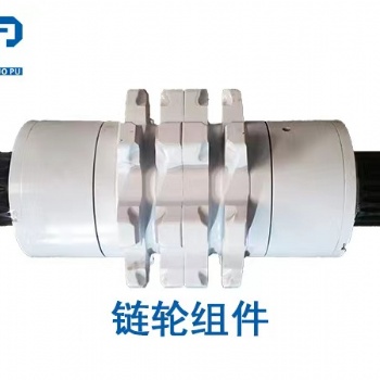 郑州拓扑厂家供应42CrMo材质四轴联动数控铣槽工艺SZZ1200/700链轮组件