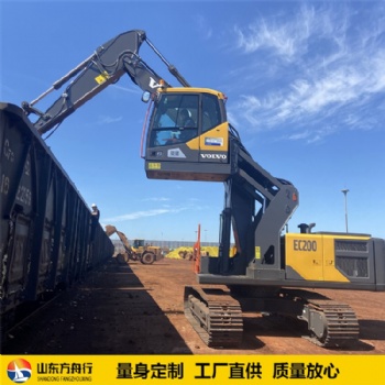 挖掘机升降驾驶室改装 铁路卸煤机