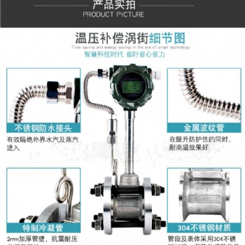 湖北、河南气体流量计 涡街蒸汽流量计供应商