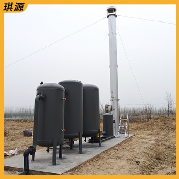 琪源 沼气净化工程 简易式沼气火炬