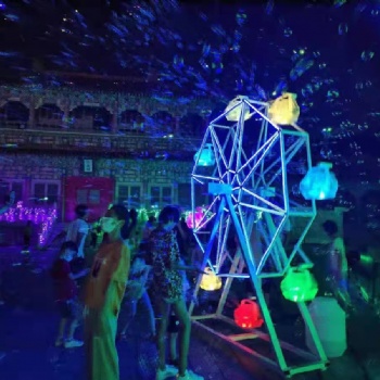 七彩摩天轮泡泡机/网红摩天轮泡泡机/出售