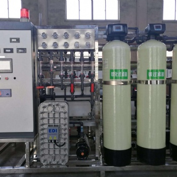 edi工业超纯水设备**《滨润公司》250l 500l超纯水设备5天可出货,大型超纯水设备订 制,