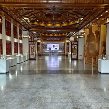 博物馆展示柜液压玻璃柜古玩字画展览柜液压柜