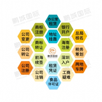 转让一家位于深圳前海自贸区的中字头总局核名公司