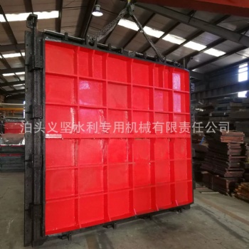 铸铁镶铜闸门厂家 现货供应双向单向止水闸门 手电两用螺杆启闭机