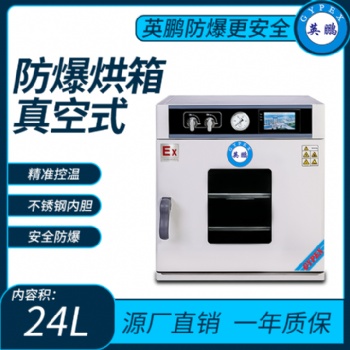 防爆真空式烘箱内容积24L化工物料烘箱