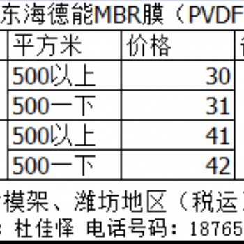 MBR膜就找山东海德能