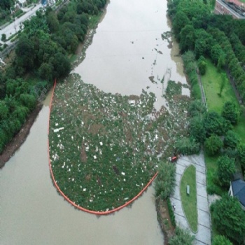 河道水面拦污警示浮筒 PE材质组合式塑料浮筒