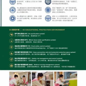 济南绿地中心周边一岁半幼儿全日制托幼班
