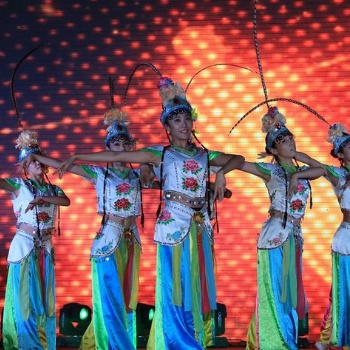 青岛灯光音响大屏租赁，魔术变脸，年会开场舞蹈主持人