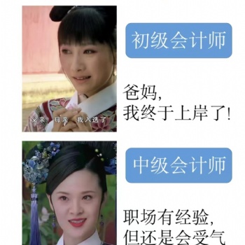本宫不死尔等都是妃 甄嬛传版证书段位(壹财科会计）