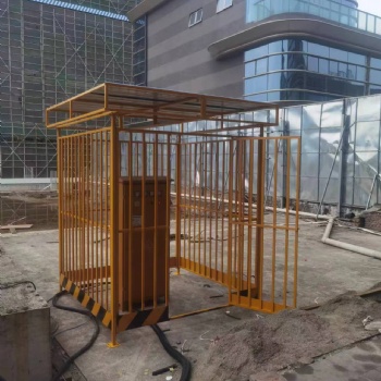 电柜防雨棚高压电箱警示护栏围栏一二三级建筑工地配电箱防护棚