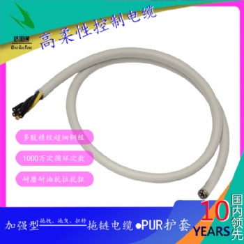 加强型耐油和冷却液PUR护套控制电缆DUFLEX-CEP