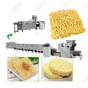 全自动小型方便面生产线油炸型方便面生产设备