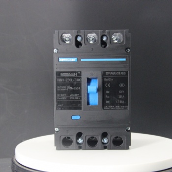 上海人民塑壳断路器RMM1-250L/3300空气开关200A2**